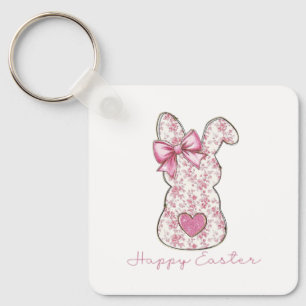Chaveiro Floral Páscoa Bunny