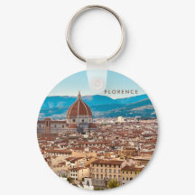 Florence Itália Lembrança de Viagem Foto Porta-Cha