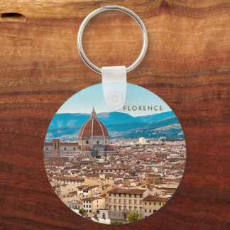 Chaveiro Florence Itália Lembrança de Viagem Foto Porta-Cha