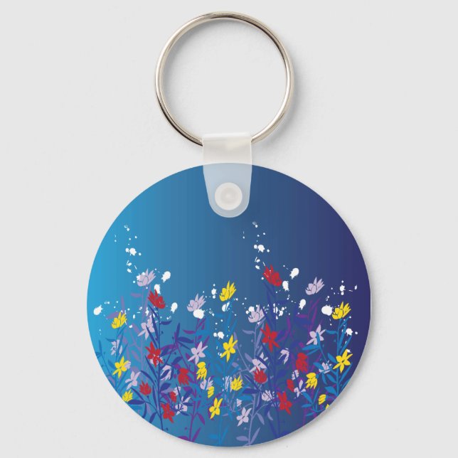 Chaveiro flores (Frente)