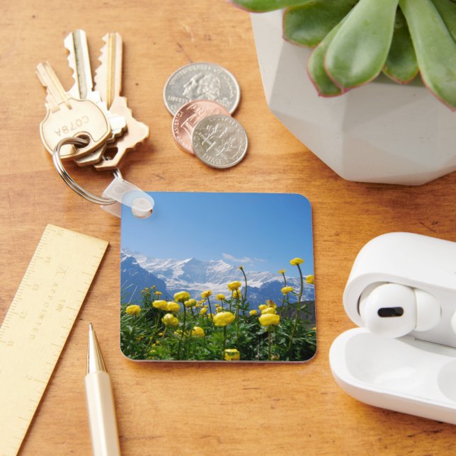 Chaveiro Flores | Alpes suíços Eiger Monch (Mesa)