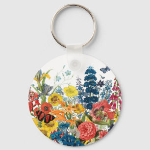 Chaveiro flores antigas