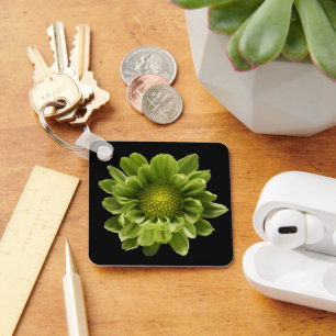 Chaveiro Flores   Crolisântemo Verde