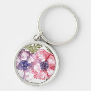 Chaveiro Flores da aguarela