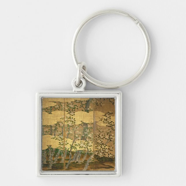 Chaveiro Flores das camélias (Frente)