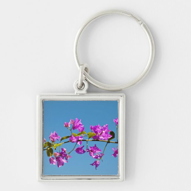 Chaveiro Flores de Bougainvillea (Frente)
