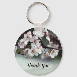 Chaveiro Flores de cartões de agradecimentos