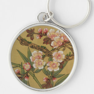 Chaveiro Flores de cereja antigas chinesas