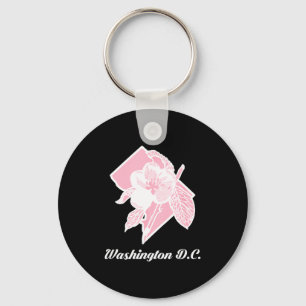 Chaveiro Flores de Cerejeira Sakura em Washington Distri