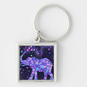 Chaveiro Flores de Elefante - Adicionar Imagem / Texto / No