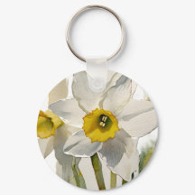 Flores de Íris em Aquarela Moderna