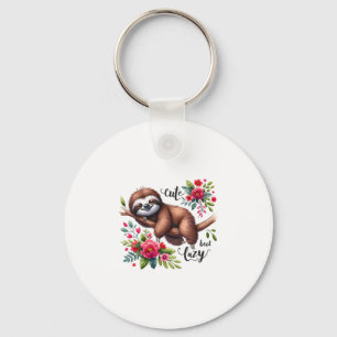 Chaveiro Flores De Lama Preguiçosas E Bonitas