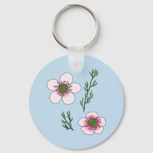 Chaveiro Flores de Manuka
