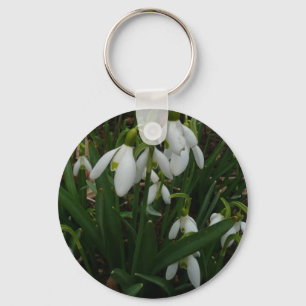 Chaveiro Flores de primavera Brancas I (Galanthus)