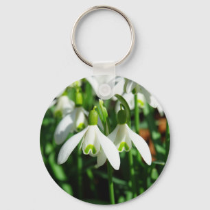 Chaveiro Flores de Snowdrop
