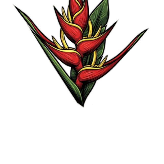 Chaveiro Flores do Brasil (Flores do Brasil Helicoidal)