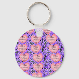 Chaveiro Flores Lilílicas Dia da Mãe