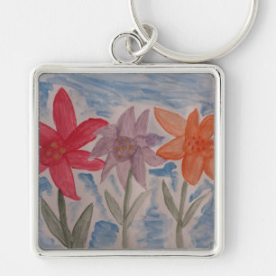 Chaveiro Flores Lily