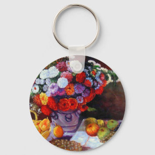 Chaveiro Flores Monet e Frutas
