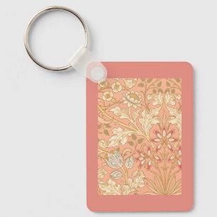 Chaveiro Flores Rosa Pastel