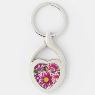 Chaveiro Flores roxas