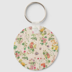 Chaveiro Flores Vintage