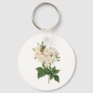Chaveiro Flores Vintage Floral Rosa Beijo Noisette Redoute