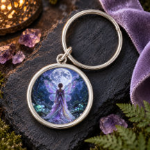 Floresta Fantasia Encantada de Fada ao Luar