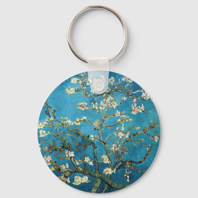 Chaveiro Florestante de Amêndoa Vincent van Gogh (Frente)