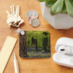 Chaveiro Florestas   Bluebells na Bélgica