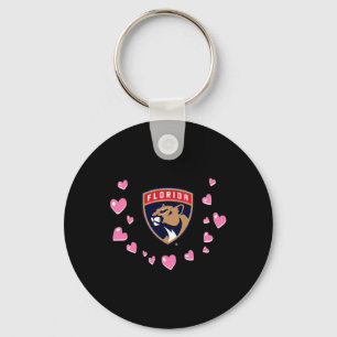 Chaveiro Florida Panthers Amor de São Valentim Nhl Licença