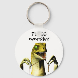 Chaveiro Flossing do dinossauro