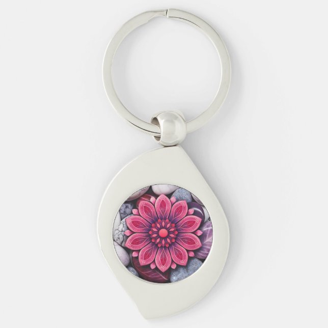 CHAVEIRO FLOWER GIFT MOM DAUGHTER SISTER TEACHER FRIEND (Frente)