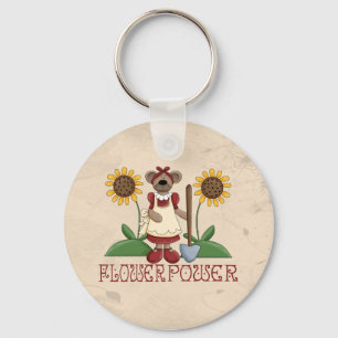 Chaveiro Flower power