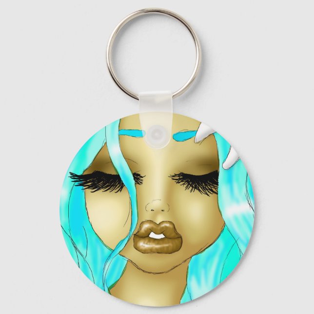 Chaveiro Flowers & Beauty (Frente)