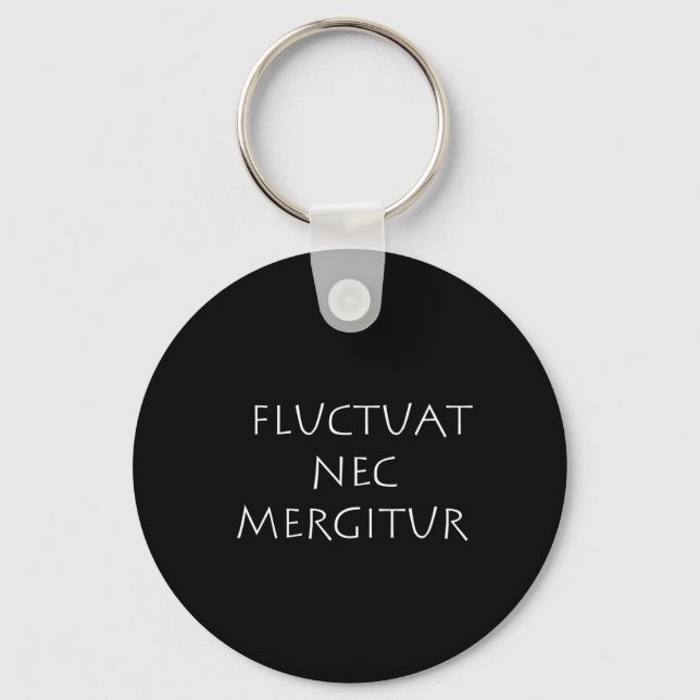 Chaveiro Fluctuat nec mergitur (Frente)