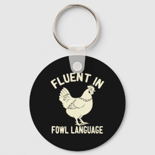 Chaveiro Fluente Em Linguagem Imprópria De Ave Animais De F