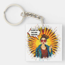 Chaveiro Fluente Em Sass E Sarcasmo