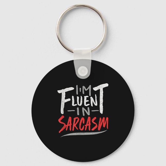 Chaveiro Fluente Im No Sarcasmo - Presente Sarcastico (Frente)