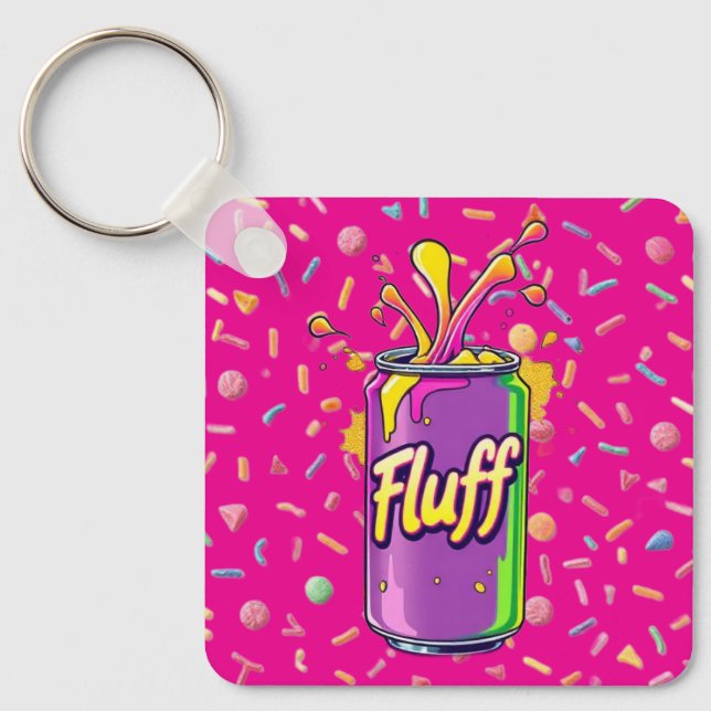 Chaveiro Fluff Keychain (Frente)