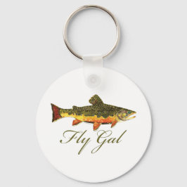 Chaveiro Fly Fishing Women