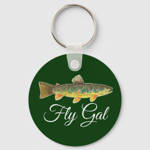 Chaveiro FLY GAL - Pescadora de moscas