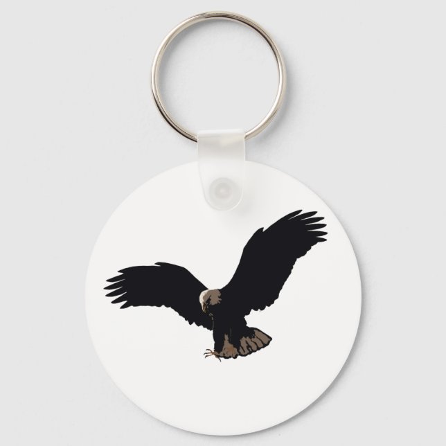 Chaveiro Flying Bald Eagle (Frente)