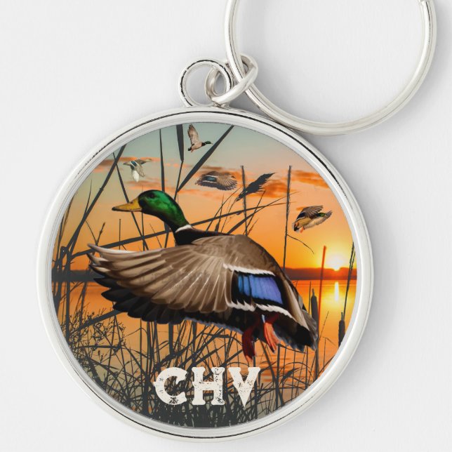 Chaveiro Flying Mallard Personalizado (Frente)