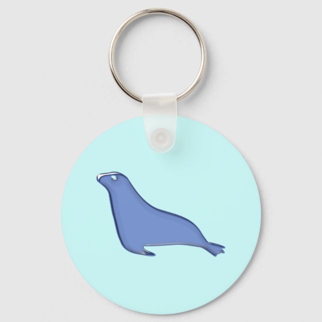 Chaveiro Foca foca seal (Frente)