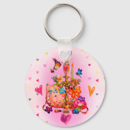 Chaveiro Fofo Pastel