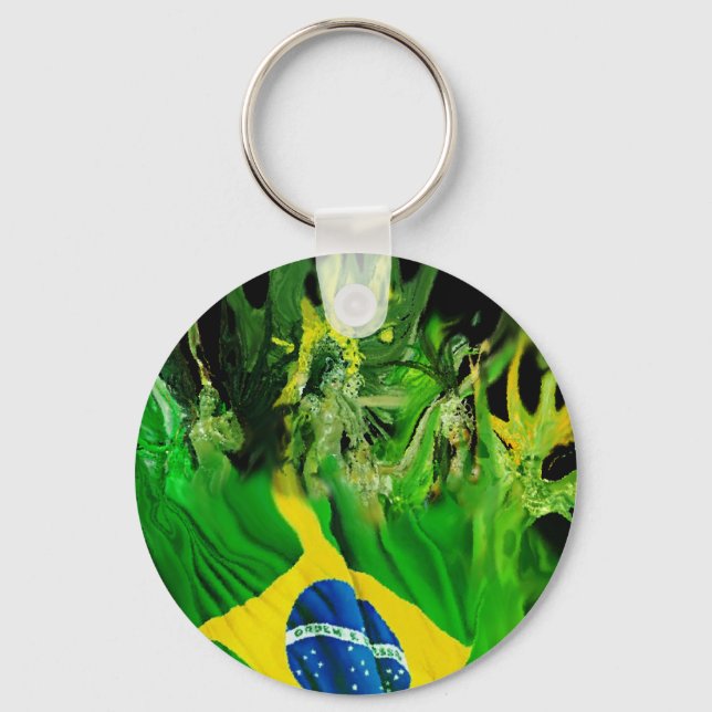 Chaveiro Fogo do Brasil (Frente)