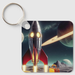 Chaveiro Foguete espacial