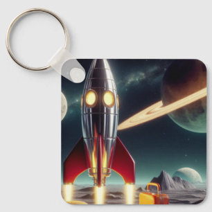 Chaveiro Foguete espacial