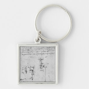 Chaveiro Fol. 46v, do códice Forster III, 1480s-1494